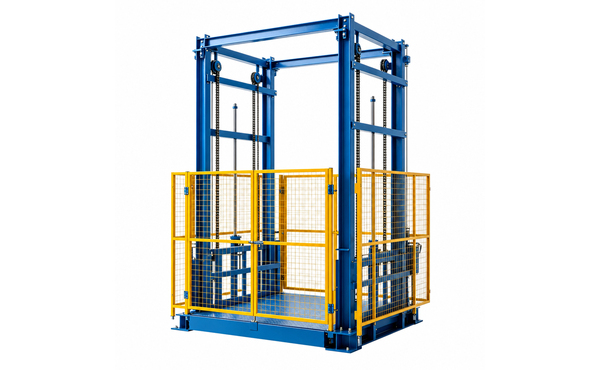 External sealed freight elevator
